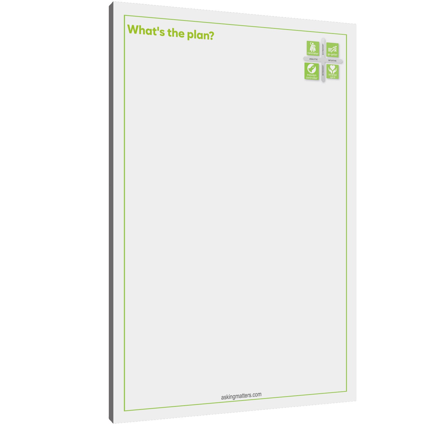 Asking Styles Note Pads